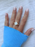 Bague Trèfle Nacré