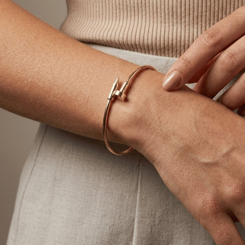 Bracelet Clou Fin Acier Inoxydable